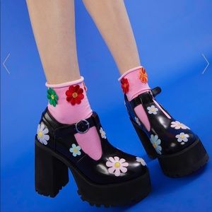 Dolls Kill Buzz Mary Janes Size 8